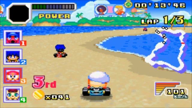 Konami Krazy Racers (GBA) Longplay смотреть онлайн