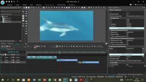 ПРОСТОЙ ВИДЕОМОНТАЖ В VSDC. Как соединить два видео. Самый простой видеоредактор. Обучение