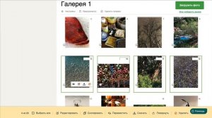 Как поменять порядок фото в галерее. Вариант второй