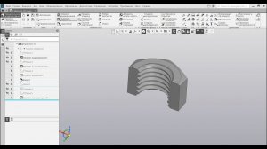 Компас 3D. Примеры создания моделей. Часть 3.