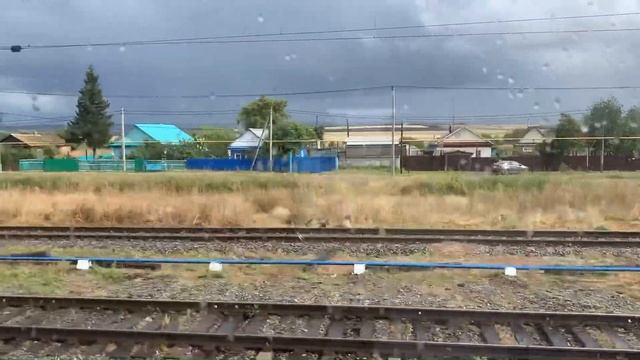 Анапа Екатеринбург на поезде.Виды в окно без лишних комментариев.С детьми в поезде#рждманеж смотреть онлайн