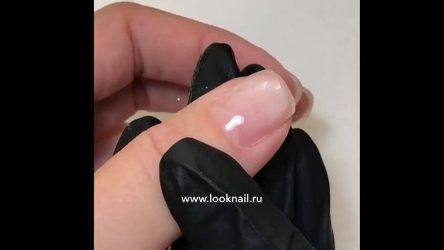 Выравнивание каучуковой базой от Looknail смотреть онлайн