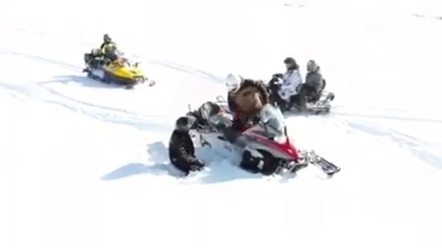 Снегоходные покатушки в марте смотреть онлайн