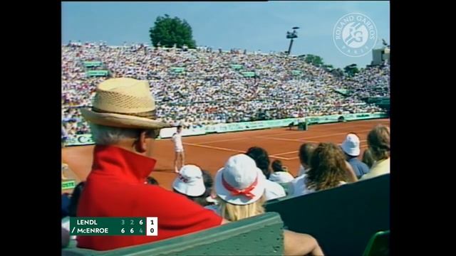John McEnroe vs Ivan Lendl - Final | Roland-Garros 1984 смотреть онлайн