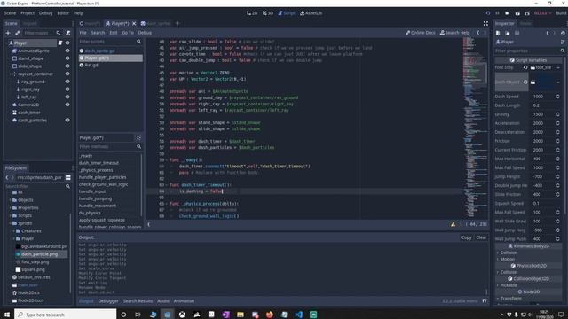 GODOT Celeste like Dash tutorial смотреть онлайн