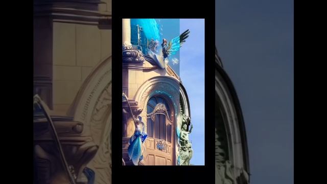 Нейронная сеть переделала фасад известного здания в Санкт-Петербурге #нейросеть #питер #арт смотреть онлайн