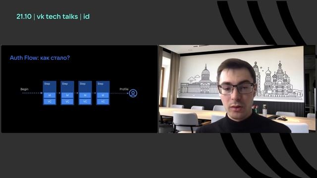 Архитектура процесса авторизации в VK ID для iOS в динамике | Александр Смирнов смотреть онлайн