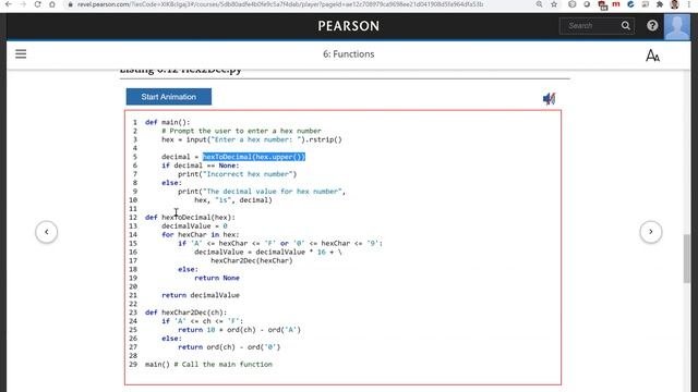 Daniel Liang Python Section 6.12 смотреть онлайн