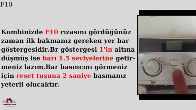 Proterm Lynx Kombi F10 arızası nedir? Kısa ve detaylı anlatım. | Proterm kombi arızaları смотреть онлайн