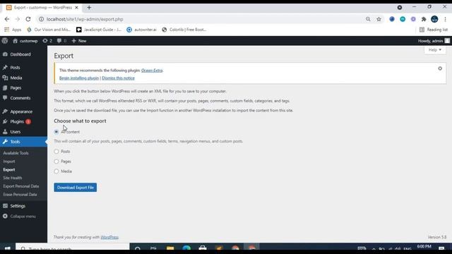 WordPress Tools | Import & Export | WordPress tutorial for beginners | Lec-8 смотреть онлайн