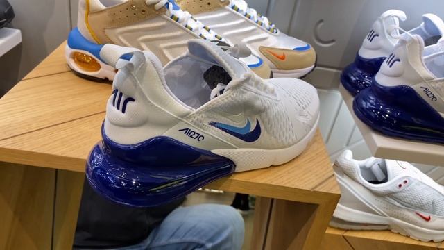 Nike Air Max 270 “Triple Swoosh” (White/University Blue/Deep Royal Blue/White) - SKU: FJ4230-100 смотреть онлайн