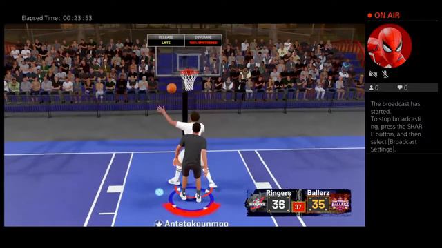 Me beating a hall of fame without any cheats in NBA 2K20 смотреть онлайн