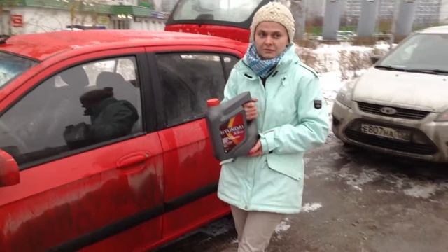 Видео отзыв владельца Hyundai Getz о масле Hyundai XTeer