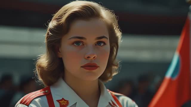 Николай Тихонов — "Советский флаг" (Нейро-клип) (Udio Ai) смотреть онлайн