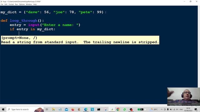 Python On Windows - Loop Through A Dictionary Tutorial 2023 смотреть онлайн