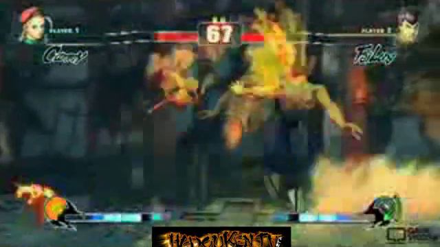 Street Fighter 4 Fei Long vs Cammy Gameplay Video *NEW* 12/25/08 смотреть онлайн