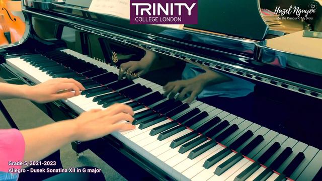 [OFFICIAL] 2021-2023 Trinity Grade 5 Allegro, Dussek Sonata XII in G major смотреть онлайн