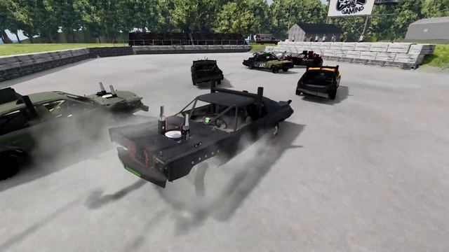 | 6 Kicker Cars | BeamNG Derby RP | Episode 217 | BeamNG Gameplay |