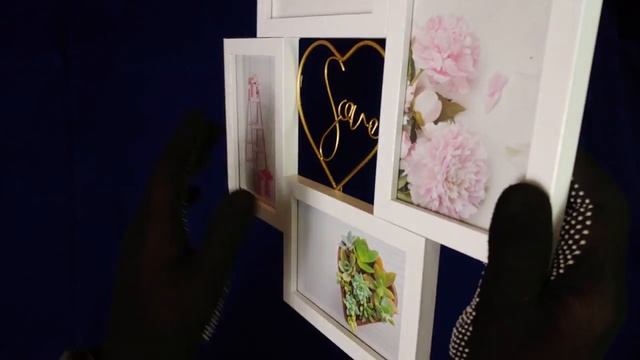 Мультирамка Love четыре фото 10х15, Platinum BB-7043, мдф, цвет белый смотреть онлайн