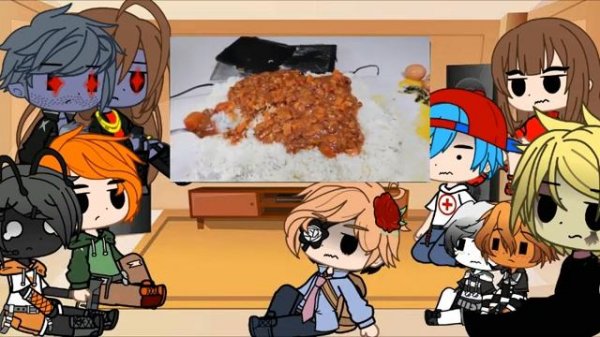 Fnf + Hex react to HowTobasic