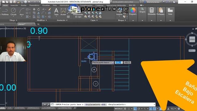 Baño Bajo La Escalera Autocad Para Principiantes 6/50 смотреть онлайн
