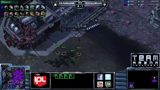 Evil Geniuses vs Infinity Seven - Game 6 - TAC3 WR1 - StarCraft 2 смотреть онлайн