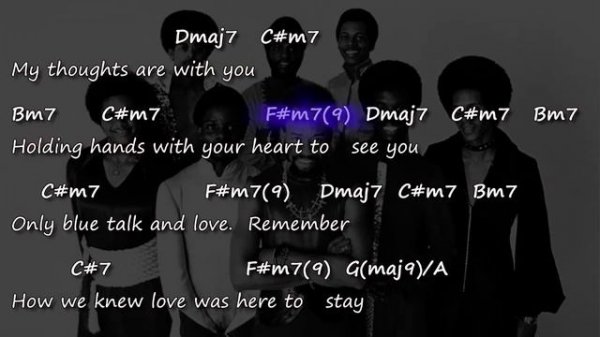 Earth, Wind & Fire - September - Chords & Lyrics