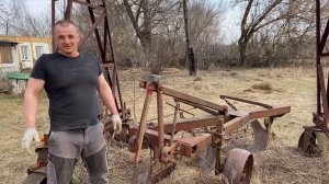 Плуг плн 3-35 для МТЗ 82.1 | Переделанный из плн 4-35 от дт 75 | ИЗ ГОРОДА В ДЕРЕВНЮ ?