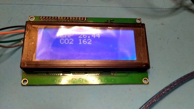 Ардуино и esp8266-01 MQ135 ds18b20 вывод на дисплей и web интерфейс смотреть онлайн