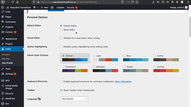 Basic WordPress Overview & Management Tutorial - Part 1: Dashboard | Xansibar Design смотреть онлайн