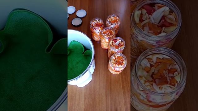 Обалденно вкусный бюджетный салат на зиму! Закуска на зиму смотреть онлайн