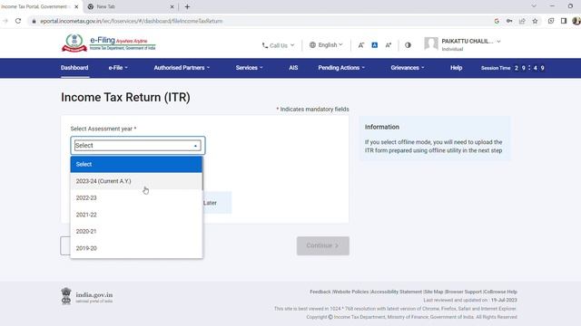 ITR JSON File Upload Manually Malayalam #itrfilling смотреть онлайн