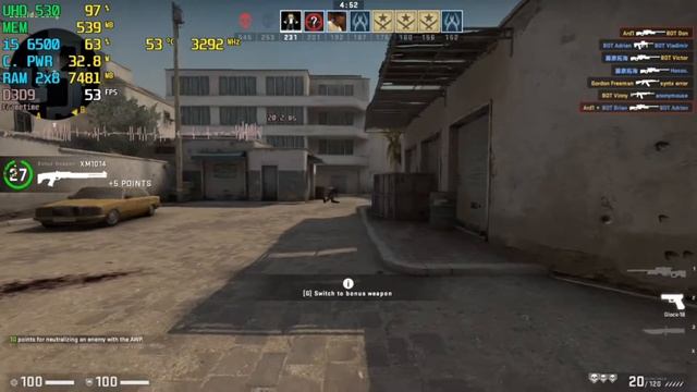 CS:GO | i5 6500 + HD 530 смотреть онлайн