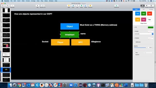 CSC470 11/12/20 Intro to Object Oriented Language Design смотреть онлайн