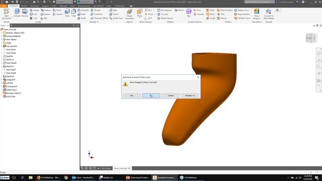Freeform & Surface Modeling with Autodesk Inventor смотреть онлайн