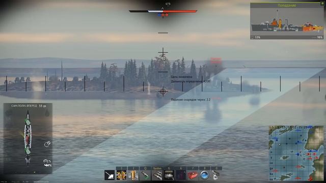 GRAF SPEE: ИСТОРИЯ И ОБЗОР! ⚓1.95 War Thunder Флот смотреть онлайн