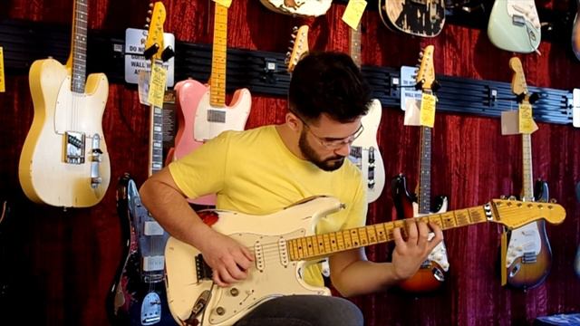 Matt's Music - Nash Guitars S-81 Olympic White Over 3 Tone Burst - Gabriel de Mattia смотреть онлайн