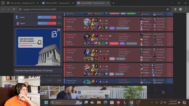 2/27/24 Rakan Support Domination! - League of Legends смотреть онлайн