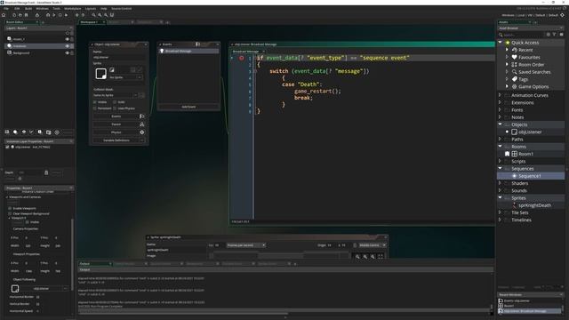 Game Maker Studio 2 - Broadcast Message Event смотреть онлайн