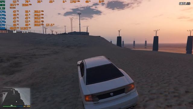 GTX 1050 Ti + i3 7100 GTA 5 | 60 FPS смотреть онлайн