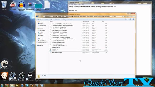 Skyrim Modding: Pace-Skill-Level Cap смотреть онлайн