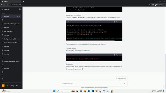 python time interval algorithm sum смотреть онлайн