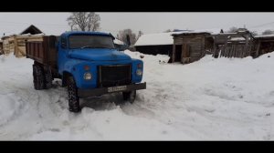 Колёса Газ 66 на Газ 53 после года эксплуатации?! Отзыв. Gaz 53. truck from the USSR.
