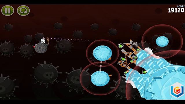 Angry Birds Space Walkthrough Level 3-19 смотреть онлайн