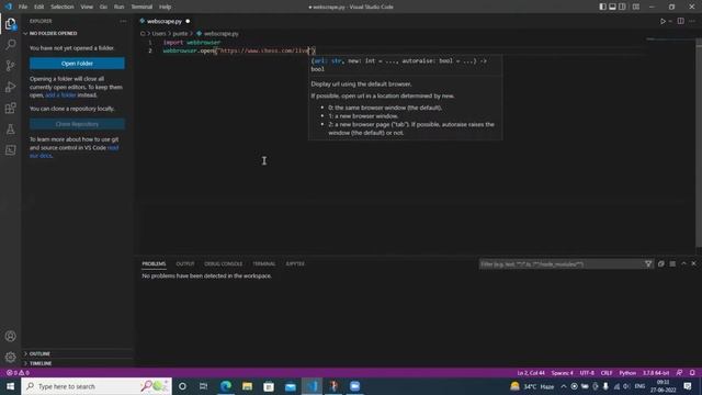 How to open any tab with python смотреть онлайн