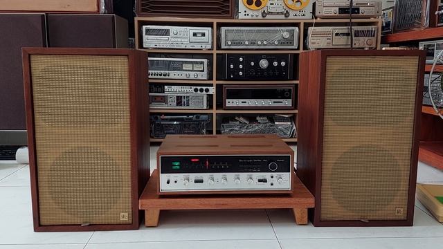 TEST LOA AR 2A 4WAY USA AMPLY SANSUI 5000 смотреть онлайн