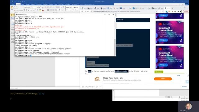 how to add java jar file to systemd linux смотреть онлайн