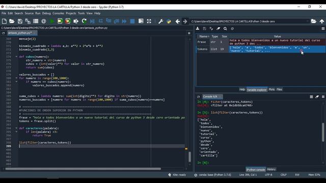 25. Funciones de orden superior | Map - Filter | Curso de Python 3 desde Cero | La Cartilla смотреть онлайн