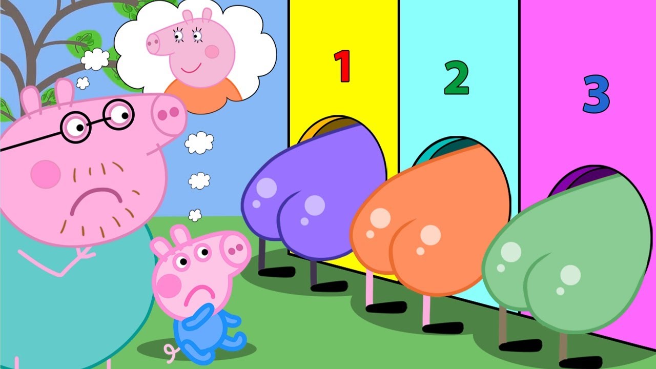 Будет ли папа свиньи выберет правильную жену | Свинья Свинья Пеппа смотреть онлайн