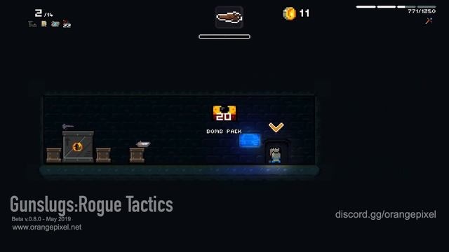 Gunslugs:Rogue Tactics GAMEPLAY (beta v0.8.0) смотреть онлайн